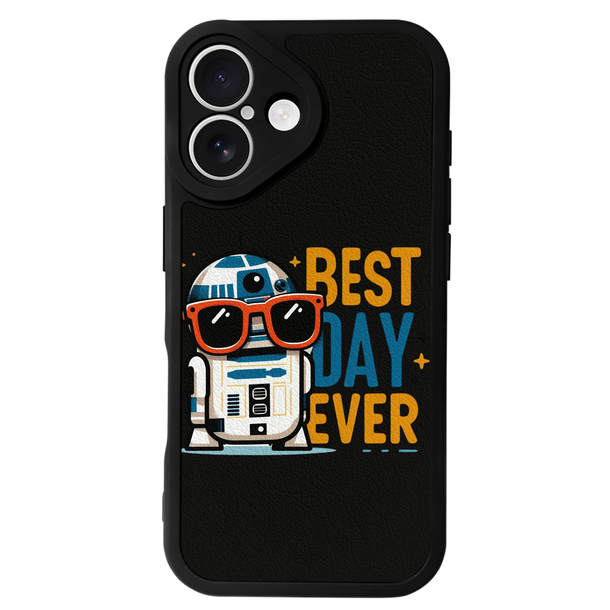 （画像用） スター・ウォーズ Star Wars 【iPhone 16シリーズ対応】シリコンスマホケース（レザー調） 材質：シリコン